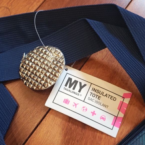 Polyester canvas tote bag. Lightweight, Insulated. New with tags. - Picture 2 of 8